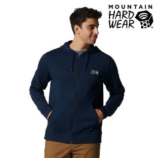 【Mountain Hardwear】MHW LOGO Full Zip Hoody 連帽有機棉外套 男款 海軍藍 #1924861
