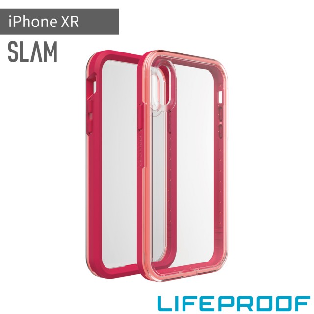 【LifeProof】iPhone XR 6.1吋 SLAM 防摔保護殼(桃/粉)