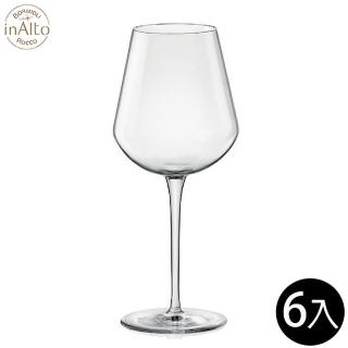 【Bormioli Rocco】InAlto 強化無鉛水晶紅酒杯 560ml/6入(紅酒杯)