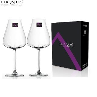 【LUCARIS】無鉛水晶紅酒杯 700ml 2入禮盒組 Desire系列(可醒酒紅酒杯禮盒)