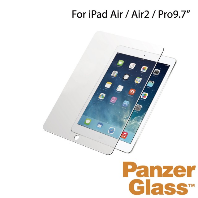 【PanzerGlass】iPad / Air 9.7吋 耐衝擊高透鋼化玻璃保護貼