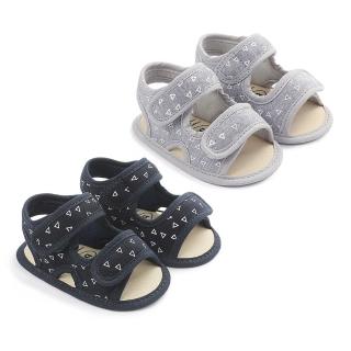 【Baby 童衣】嬰兒學步鞋 幾何圖案寶寶涼鞋 88726(共兩色)