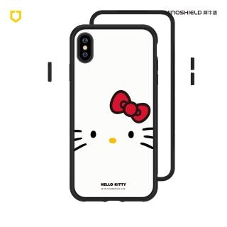 【RHINOSHIELD 犀牛盾】iPhone XS Max Mod NX邊框背蓋手機殼/大臉Hello Kitty(Hello Kitty手機殼)