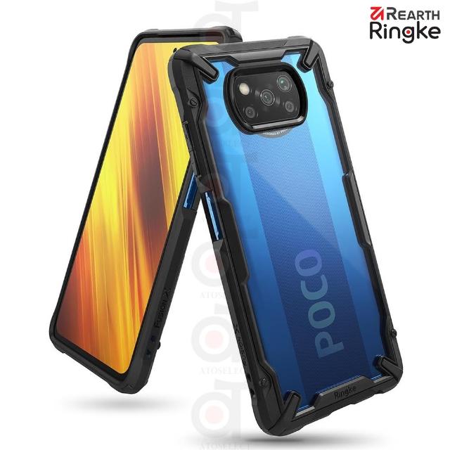 【Ringke】小米 POCO X3 Pro Fusion X 防撞手機保護殼 黑 藍(相容 POCO X3 / X3 NFC / X3 Pro)