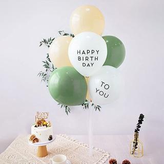 韓系文青風氣球桌飄1組-兩款任選(生日 派對 氣球 佈置 裝飾 拍照道具)