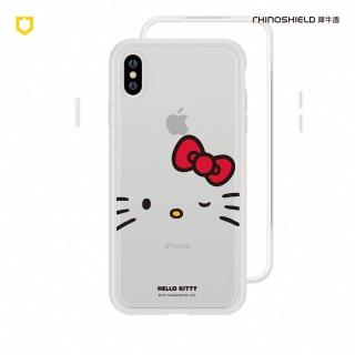 【RHINOSHIELD 犀牛盾】iPhone X Mod NX邊框背蓋手機殼/啾咪 套組(Hello Kitty手機殼)