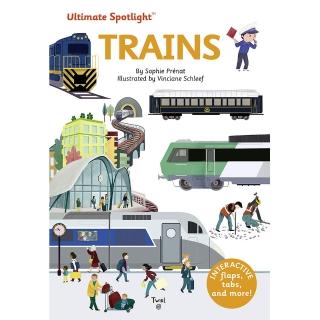【Song Baby】Ultimate Spotlight：Trains 火車大全(翻頁推拉書)