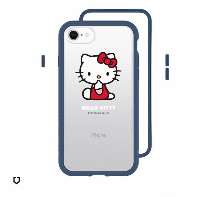 【RHINOSHIELD 犀牛盾】iPhone SE第3代/SE第2代/8/7 Mod NX邊框背蓋手機殼/Shh… 套組(Hello Kitty手機殼)