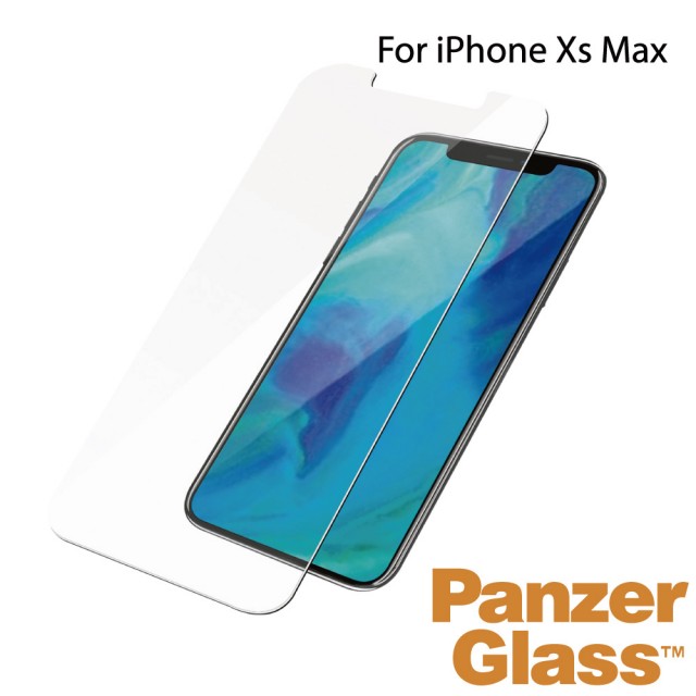【PanzerGlass】iPhone Xs Max 6.5吋 小版耐衝擊高透鋼化玻璃保護貼
