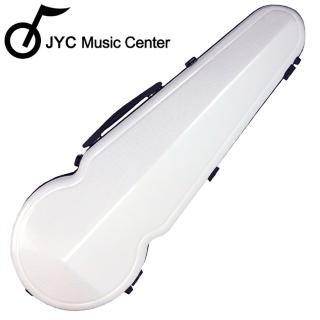 【JYC Music】JA-150中提琴盒15.5-17吋-白色格點款/具備溼度計/羽量級複合材料(JA-150中提琴盒)
