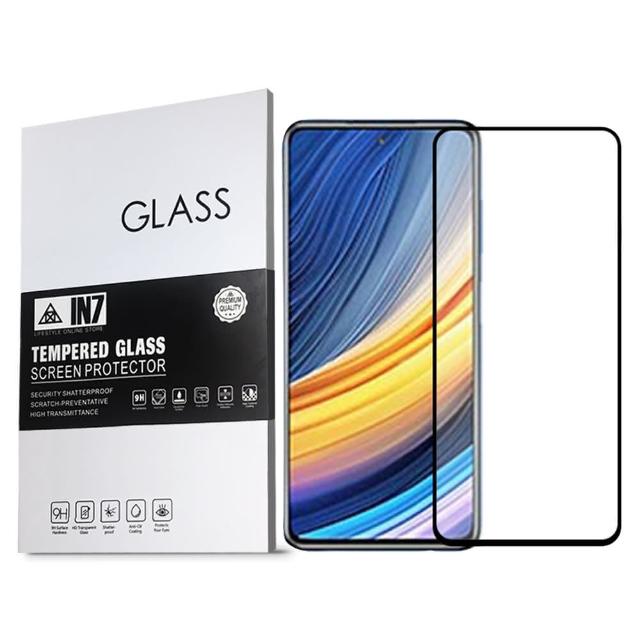 【IN7】POCO X3 Pro 6.67吋 高透光2.5D滿版鋼化玻璃保護貼