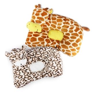 【hipopipo 小西波】森林派對系列-動物造型睡枕-兩款（長頸鹿、花豹）(睡枕)