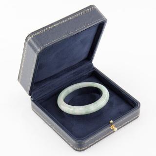 【AndyBella】宮廷華麗大手環盒-深藍(手環盒;玉鐲盒)