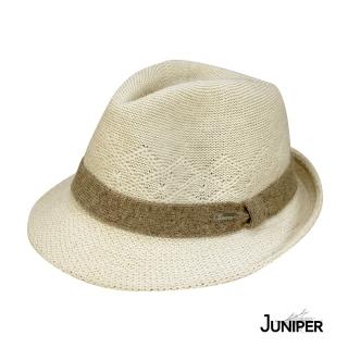 【Juniper 朱尼博】MIT羊毛混紡經典紳士定型帽 TJW1003(紳士帽/爵士帽/禮帽)