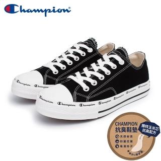 【Champion】男/女 帆布鞋 休閒鞋 CLASSIC CP CANVAS-黑(USLS-1013-11)
