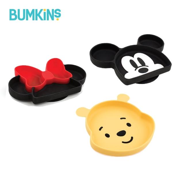 【Bumkins】迪士尼矽膠餐盤(多款可選)