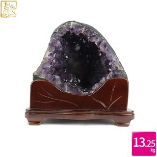 【吉祥水晶】巴西紫水晶洞 13.25kg(招財化煞)