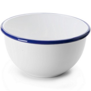 【IBILI】琺瑯餐碗 藍14cm(飯碗 湯碗)