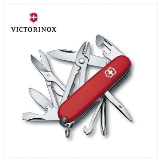 【VICTORINOX 瑞士維氏】Deluxe Tinker17用瑞士刀/紅(1.4723)