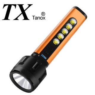 【TX 特林】USB充電雙光源輕便手電筒(T-COB55)