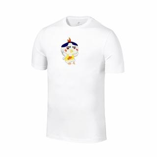 【NIKE 耐吉】T恤 NSW T-Shirts 塗鴉 男款 運動休閒 小雞 拉麵 童趣 圓領 白 彩(DD1323-100)