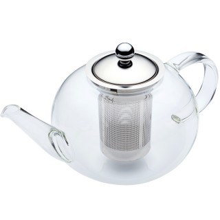 【KitchenCraft】晶透濾茶壺 1.4L(泡茶 下午茶 茶具)