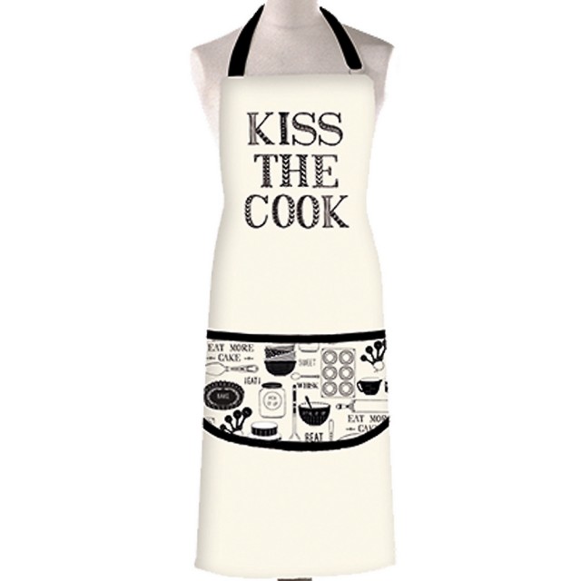 【CreativeTops】Stir平口單袋圍裙 烹飪趣(廚房圍裙 料理圍裙 烘焙圍裙)