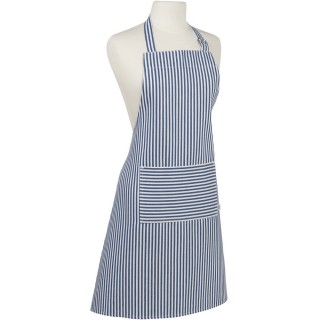 【NOW】平口單袋圍裙 水手藍(廚房圍裙 料理圍裙 烘焙圍裙)