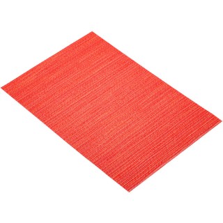 【KitchenCraft】編織餐墊 橘紅(桌墊 杯墊)
