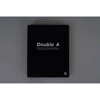 【Double A】Double A-A5 20孔活頁夾-辦公系列-黑DAFF15012