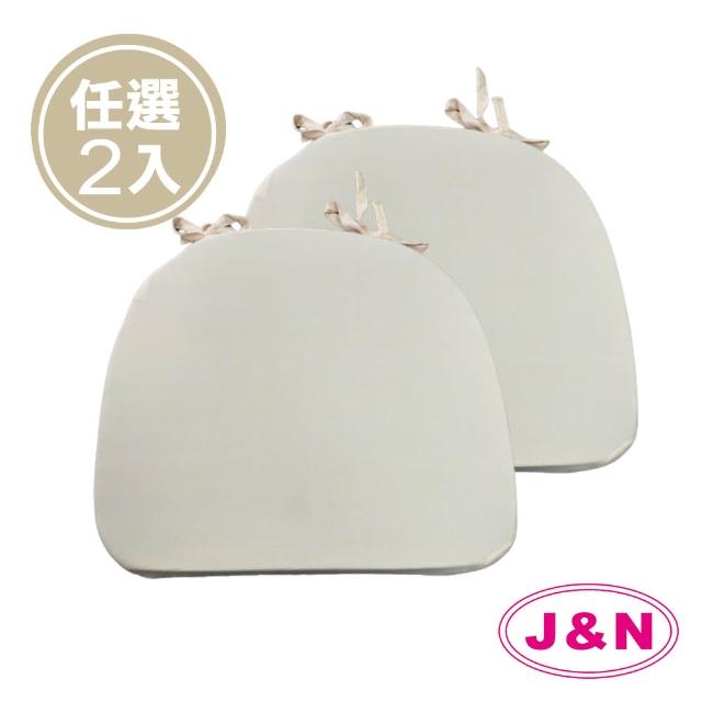 【J&N】寧彩涼感餐椅墊-  黃色(2 入/1組)
