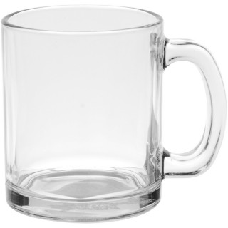 【EXCELSA】玻璃馬克杯 350ml(水杯 茶杯 咖啡杯)