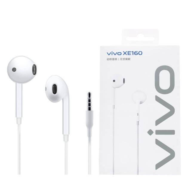 【vivo】原廠 XE160 半入耳式 3.5mm線控耳機(盒裝)