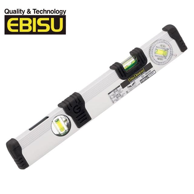 【EBISU】G 耐撞可調水平尺 -無磁-450mm(ED-45GAN-18)