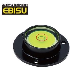 【EBISU】丸型水平氣泡管-鋁框 -42×11.5mm(R25T)