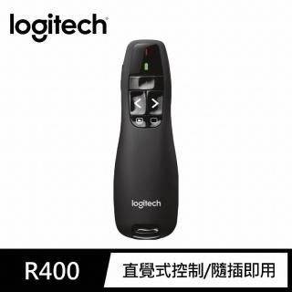 【Logitech 羅技】R400 無線簡報器(R-R0008)