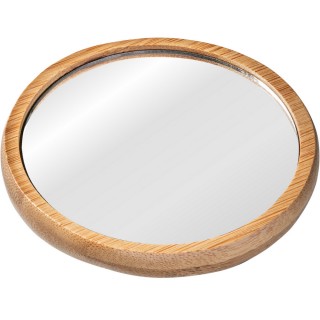 【REFLECTS】竹製隨身鏡(鏡子 化妝鏡)
