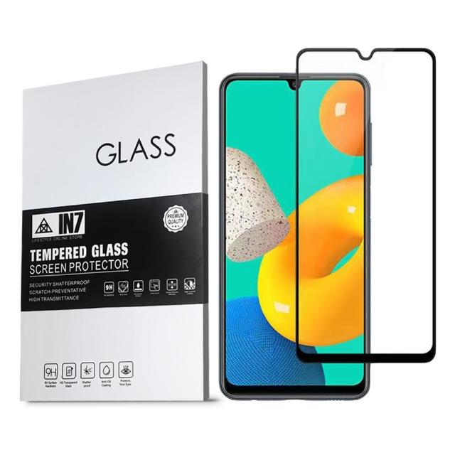 【IN7】Samsung Galaxy M32 6.4吋 高透光2.5D滿版鋼化玻璃保護貼