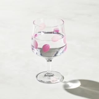 【有種創意食器】日本富硝子 - 變色短腳酒杯 - 吉野櫻花雨(220ml)