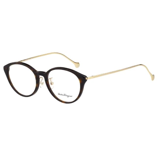 【Salvatore Ferragamo】光學眼鏡(琥珀+金)