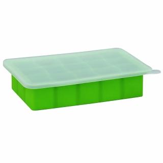 【green sprouts 小綠芽】寶寶副食品矽膠儲存盒/製冰盒不含BPA/BPS、無PVC 安全塑膠_草綠色(GS185300-4)