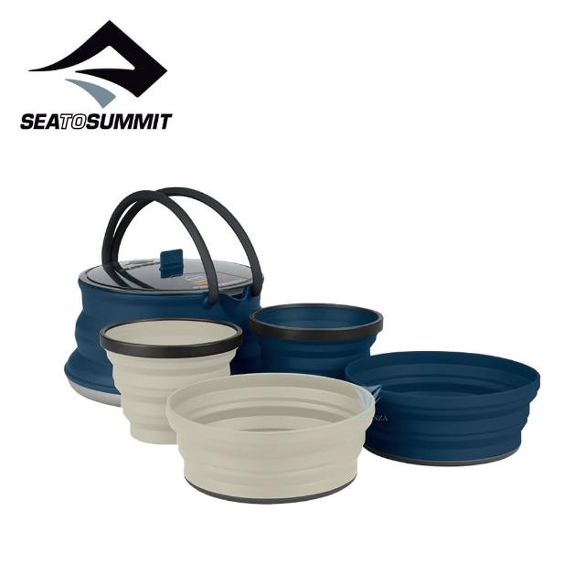 【SEA TO SUMMIT】X-摺疊餐具組12號 海軍藍(餐具組/露營/登山/野炊/摺疊組)