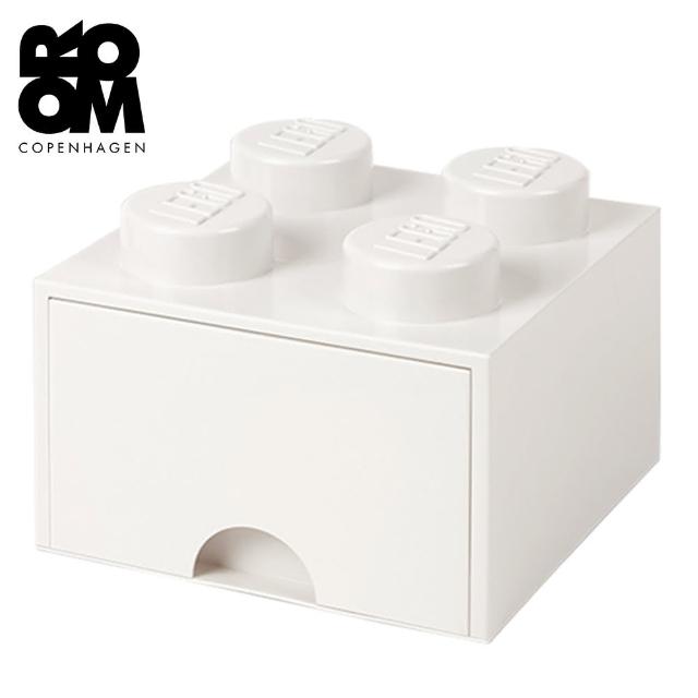 【Room Copenhagen】樂高 LEGO 四凸抽屜收納箱-白色(40051735)