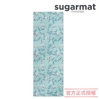 【加拿大Sugarmat】麂皮絨天然橡膠加寬瑜珈墊 3.0mm(蜂鳥飛舞 Humming Suede)