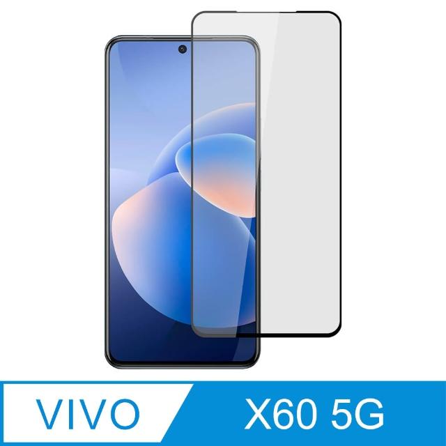 【Ayss】vivo X60 5G/6.56吋 超好貼滿版鋼化玻璃保護貼(滿膠平面滿版/9H/疏水疏油-黑)
