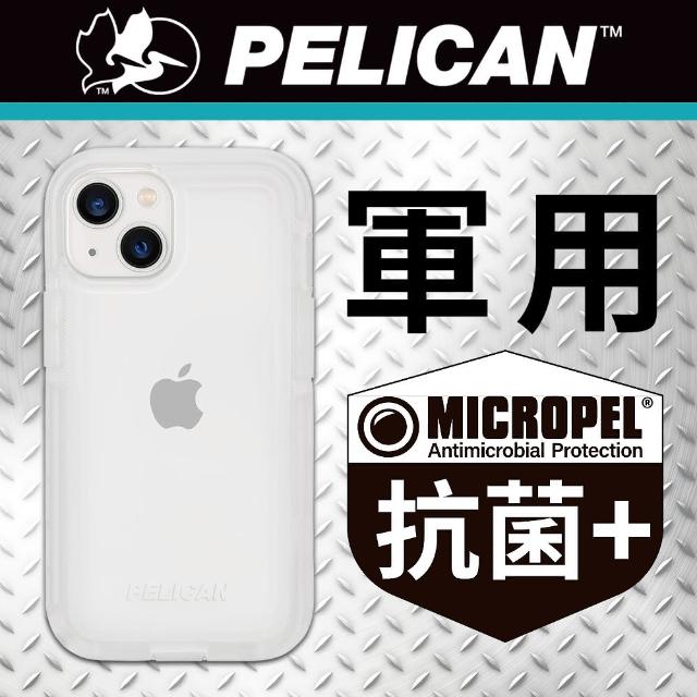 【PELICAN】iPhone 13 6.1吋 防摔抗菌手機保護殼 Voyager 航海家(透明)