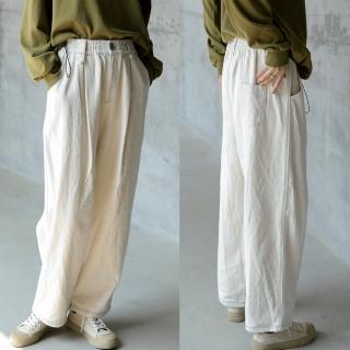 【設計所在】高定漢麻有機棉牛仔長褲 K210701(S-L可選)