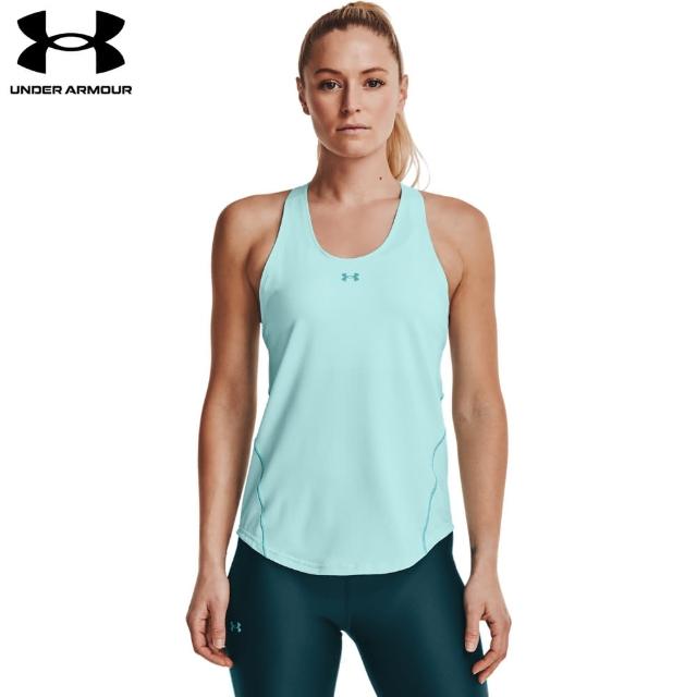 【UNDER ARMOUR】UA 女 Coolswitch背心T-Shirt_1360838-441(粉藍)