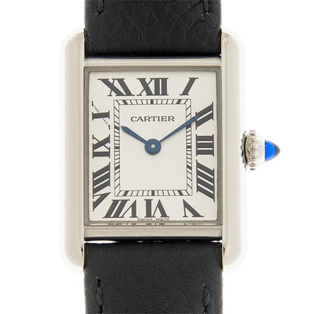 【Cartier 卡地亞】TANK MUST 新經典皮帶中型腕錶x33.7x25.5mm(WSTA0041)