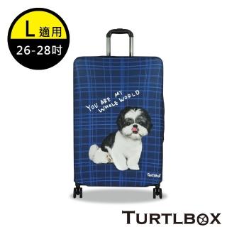【TURTLBOX 特托堡斯】L號 託運套 高質感 行李箱 防刮 托運套 防塵套(設計師款 任選)